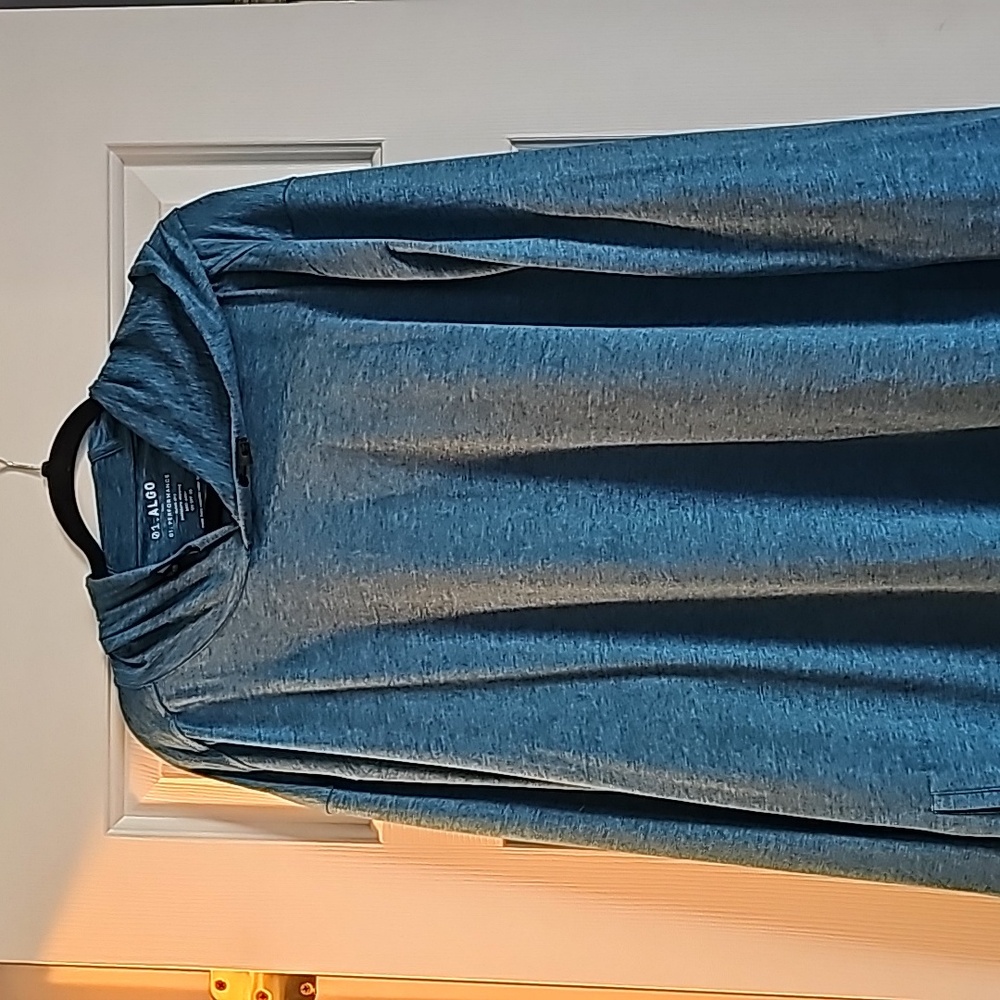 Mens hooded long sleeve tee - Picture 3 of 3